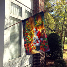 Load image into Gallery viewer, Maltese and Santa Claus House Flag