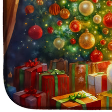 Load image into Gallery viewer, Maltese and Santa Claus Dish Drying Mat