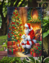 Load image into Gallery viewer, Maltese with Santa Garden Flag – Christmas Dog Yard Decor
