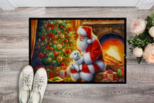 Load image into Gallery viewer, Maltese and Santa Claus Doormat