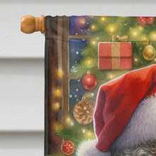 Load image into Gallery viewer, Mastiff and Santa Claus House Flag