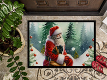 Load image into Gallery viewer, Mastiff and Santa Claus Doormat
