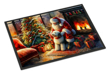 Load image into Gallery viewer, Old English Sheepdog and Santa Claus Doormat