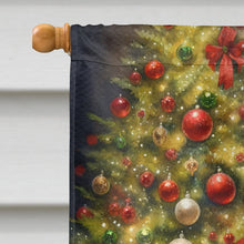 Load image into Gallery viewer, Scottish Terrier and Santa Claus House Flag