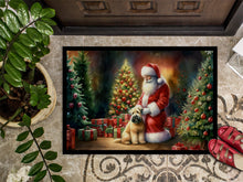Load image into Gallery viewer, Wheaten Terrier and Santa Claus Doormat