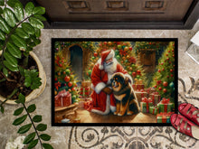Load image into Gallery viewer, Tibetan Mastiff and Santa Claus Doormat