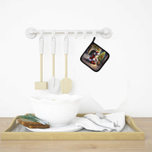 Load image into Gallery viewer, Westie and Santa Claus Pot Holders - Set of 2 Decorative Kitchen Helpers | Made in the USA