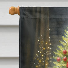 Load image into Gallery viewer, Fox Terrier and Santa Claus House Flag