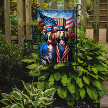 Load image into Gallery viewer, All American Afghan Hound Garden Flag –  Dogs with American Flag Background by Caroline’s Treasures