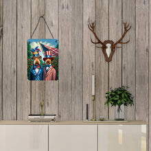 Load image into Gallery viewer, All American Airedale Terrier Wall or Door Hanging Prints