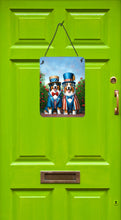 Load image into Gallery viewer, All American Australian Shepherd Wall or Door Hanging Prints