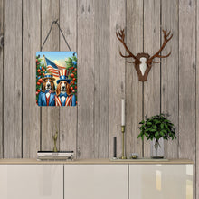 Load image into Gallery viewer, All American Basset Hound Wall or Door Hanging Prints