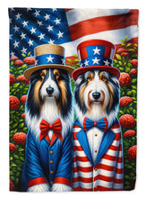 Load image into Gallery viewer, All American Bearded Collie House Flag