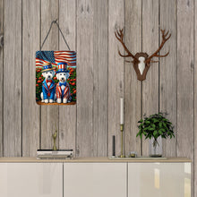 Load image into Gallery viewer, All American Bedlington Terrier Wall or Door Hanging Prints