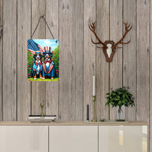 Load image into Gallery viewer, All American Bernese Mountain Dog Wall or Door Hanging Prints