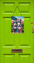 Load image into Gallery viewer, All American Bull Terrier Wall or Door Hanging Prints