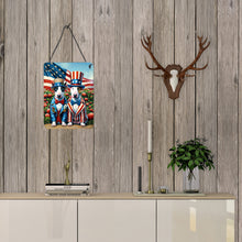 Load image into Gallery viewer, All American Bull Terrier Wall or Door Hanging Prints