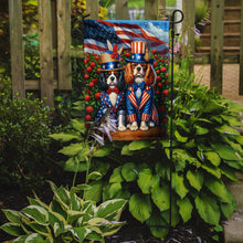 Load image into Gallery viewer, All American Cavalier Spaniel Garden Flag –  Dogs with American Flag Background by Caroline’s Treasures