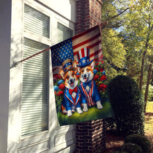 Load image into Gallery viewer, All American Corgi House Flag