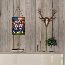 Load image into Gallery viewer, All American Corgi Wall or Door Hanging Prints