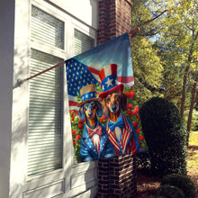 Load image into Gallery viewer, All American Dachshund House Flag