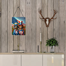 Load image into Gallery viewer, All American Dachshund Wall or Door Hanging Prints