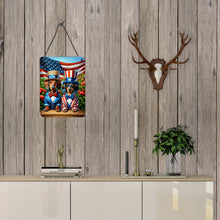 Load image into Gallery viewer, All American Dachshund Wall or Door Hanging Prints