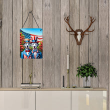 Load image into Gallery viewer, All American Dalmatian Wall or Door Hanging Prints