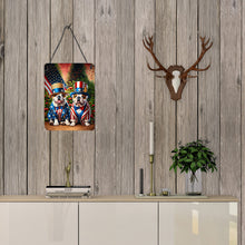 Load image into Gallery viewer, All American English Bulldog Wall or Door Hanging Prints