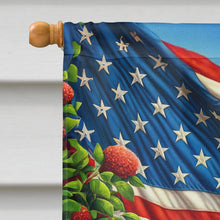 Load image into Gallery viewer, All American Flat-Coated Retriever House Flag