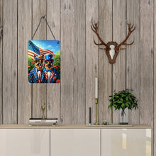 Load image into Gallery viewer, All American German Shepherd Wall or Door Hanging Prints