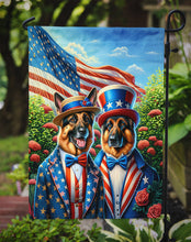 Load image into Gallery viewer, All American German Shepherd Garden Flag –  Dogs with American Flag Background by Caroline’s Treasures