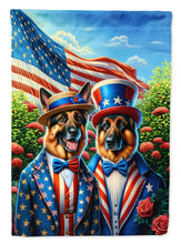 Load image into Gallery viewer, All American German Shepherd Garden Flag –  Dogs with American Flag Background by Caroline’s Treasures