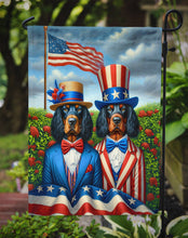 Load image into Gallery viewer, All American Gordon Setter Garden Flag –  Dogs with American Flag Background by Caroline’s Treasures