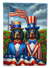 Load image into Gallery viewer, All American Gordon Setter Garden Flag –  Dogs with American Flag Background by Caroline’s Treasures
