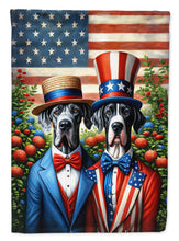 Load image into Gallery viewer, All American Great Dane Garden Flag –  Dogs with American Flag Background by Caroline’s Treasures