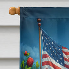 Load image into Gallery viewer, All American Great Pyrenees House Flag