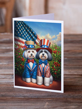 Load image into Gallery viewer, All American Havanese Greeting Cards - Blank Note Cards – 8-Pack of Artist-Designed Cards with Envelopes