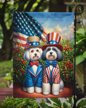 Load image into Gallery viewer, All American Havanese Garden Flag –  Dogs with American Flag Background by Caroline’s Treasures