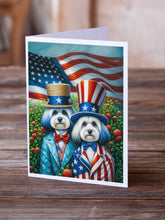 Load image into Gallery viewer, All American Havanese Greeting Cards - Blank Note Cards – 8-Pack of Artist-Designed Cards with Envelopes