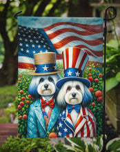 Load image into Gallery viewer, All American Havanese Garden Flag –  Dogs with American Flag Background by Caroline’s Treasures
