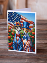 Load image into Gallery viewer, All American Italian Greyhound Greeting Cards - Blank Note Cards – 8-Pack of Artist-Designed Cards with Envelopes