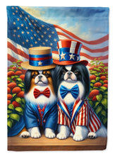 Load image into Gallery viewer, All American Japanese Chin House Flag