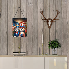 Load image into Gallery viewer, All American Lhasa Apso Wall or Door Hanging Prints