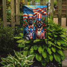 Load image into Gallery viewer, All American Mastiff Garden Flag –  Dogs with American Flag Background by Caroline’s Treasures