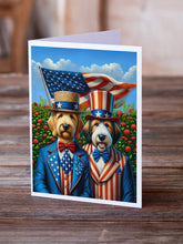 Load image into Gallery viewer, All American Otterhound Greeting Cards - Blank Note Cards – 8-Pack of Artist-Designed Cards with Envelopes