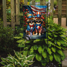 Load image into Gallery viewer, All American Pekingese Garden Flag –  Dogs with American Flag Background by Caroline’s Treasures