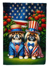 Load image into Gallery viewer, All American Pekingese House Flag