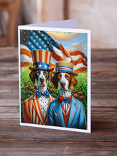 Load image into Gallery viewer, All American Pointer Greeting Cards - Blank Note Cards – 8-Pack of Artist-Designed Cards with Envelopes