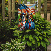 Load image into Gallery viewer, All American Pointer Garden Flag –  Dogs with American Flag Background by Caroline’s Treasures